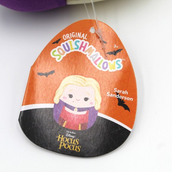 Squishmallows Disney Hocus Pocus Sarah Sanderson Halloween 5" Plush Toy NWT - Picture 3 of 9